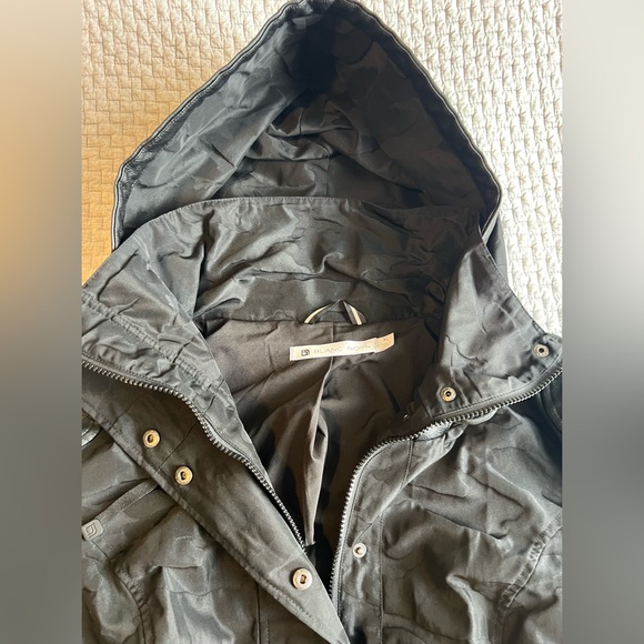 Blanc Noir Camo Anorak Black Women’s Coat Size XL $200 MSRP - Picture 4 of 10